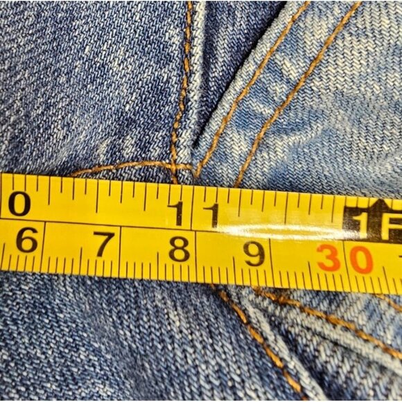 Revice Womens 27‎ Venus Crop Stargazer Star Butt Jeans - Picture 12 of 14